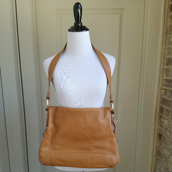 Talbots Leather Camel Color Purse - Picture 7 of 8